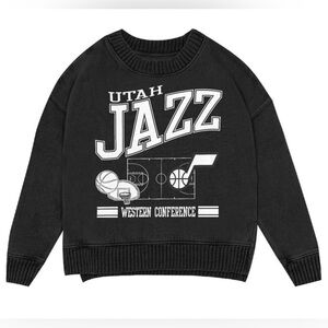 Kids NBA Utah Jazz Crew Sweatshirt-L10/12